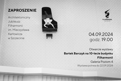 Bartek Barczyk na 10-lecie budynku Filharmonii szczecińskiej